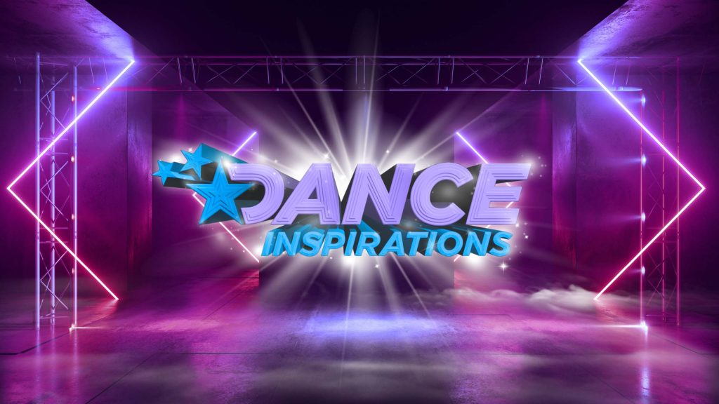 We Are Kaizen Dance Inspirations logo overlaid on a pink stage